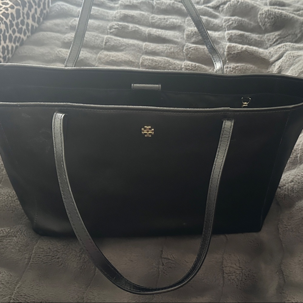 Tori Birch Tote Bag Black